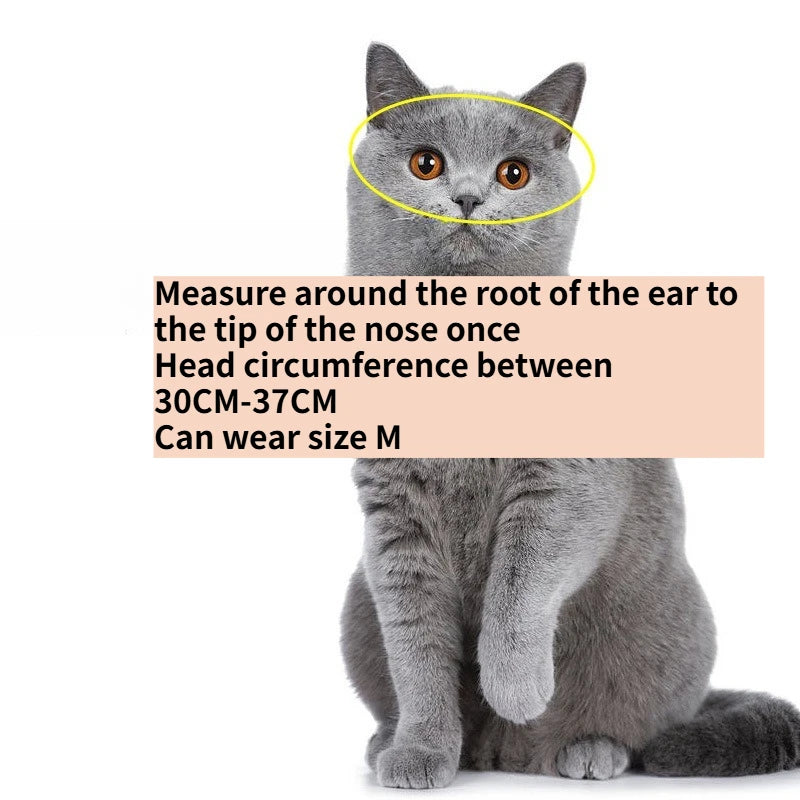 Pet Helmet-Outdoor Mini Head Protecting Safe Hat 30-37cm head Durable Cat Motorcycle Helmet Full Face accesorios para gatos