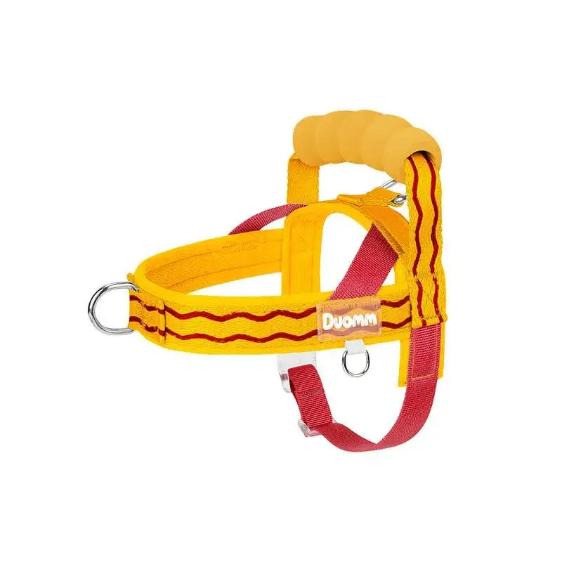 Polyester T-Style Dog Harness and Leash Set with Handle